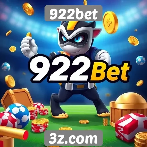 Variedade de jogos disponíveis na 922bet